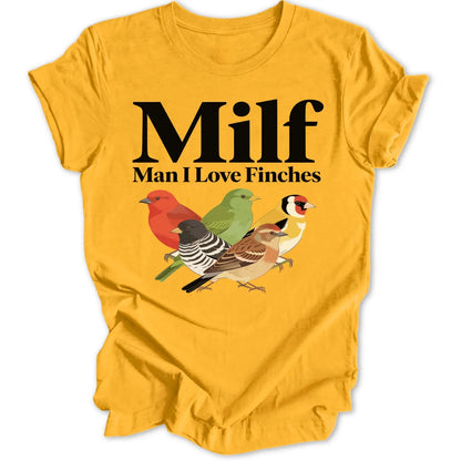 Love Finches - Gold