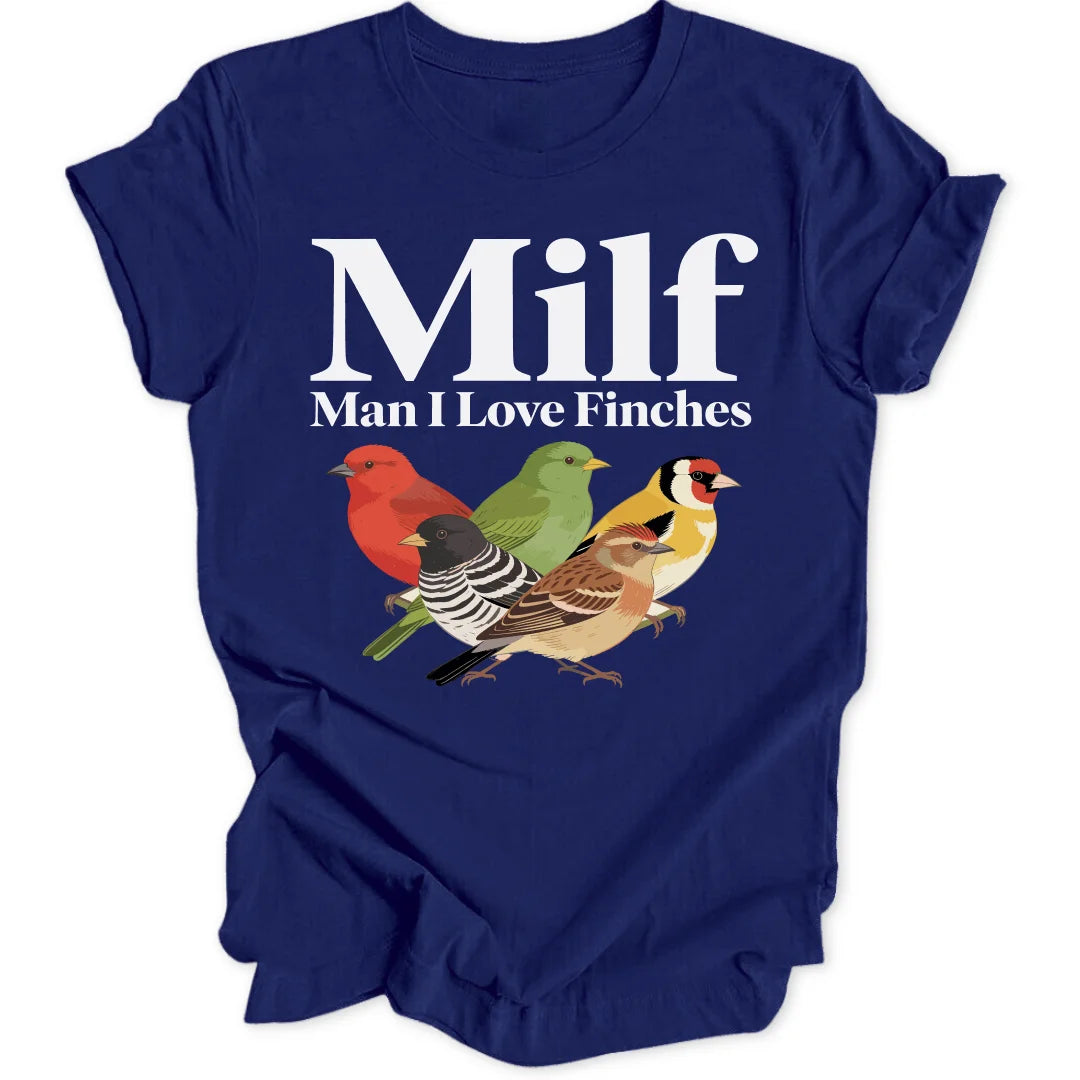 Love Finches - Navy
