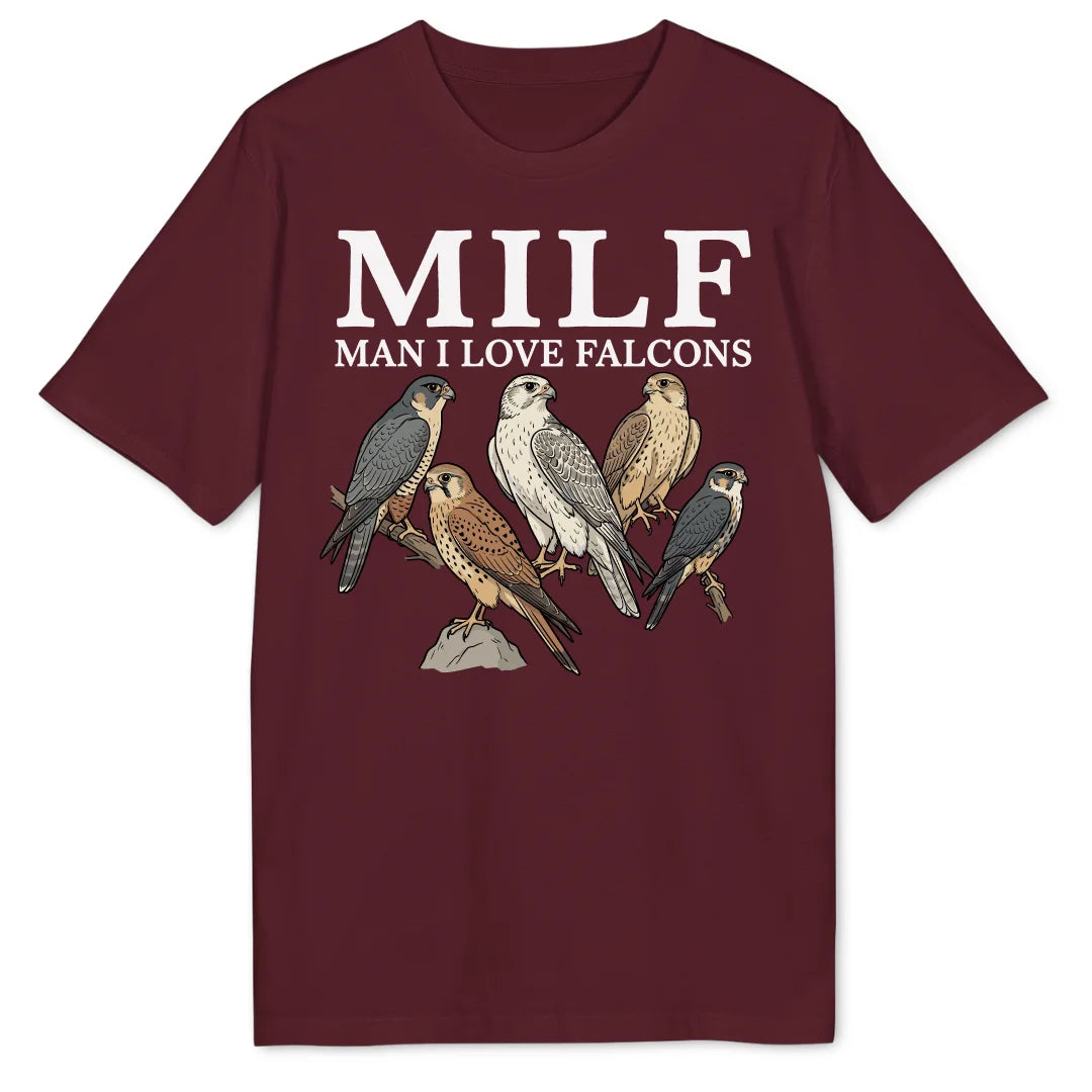 Love Falcons - Burgundy