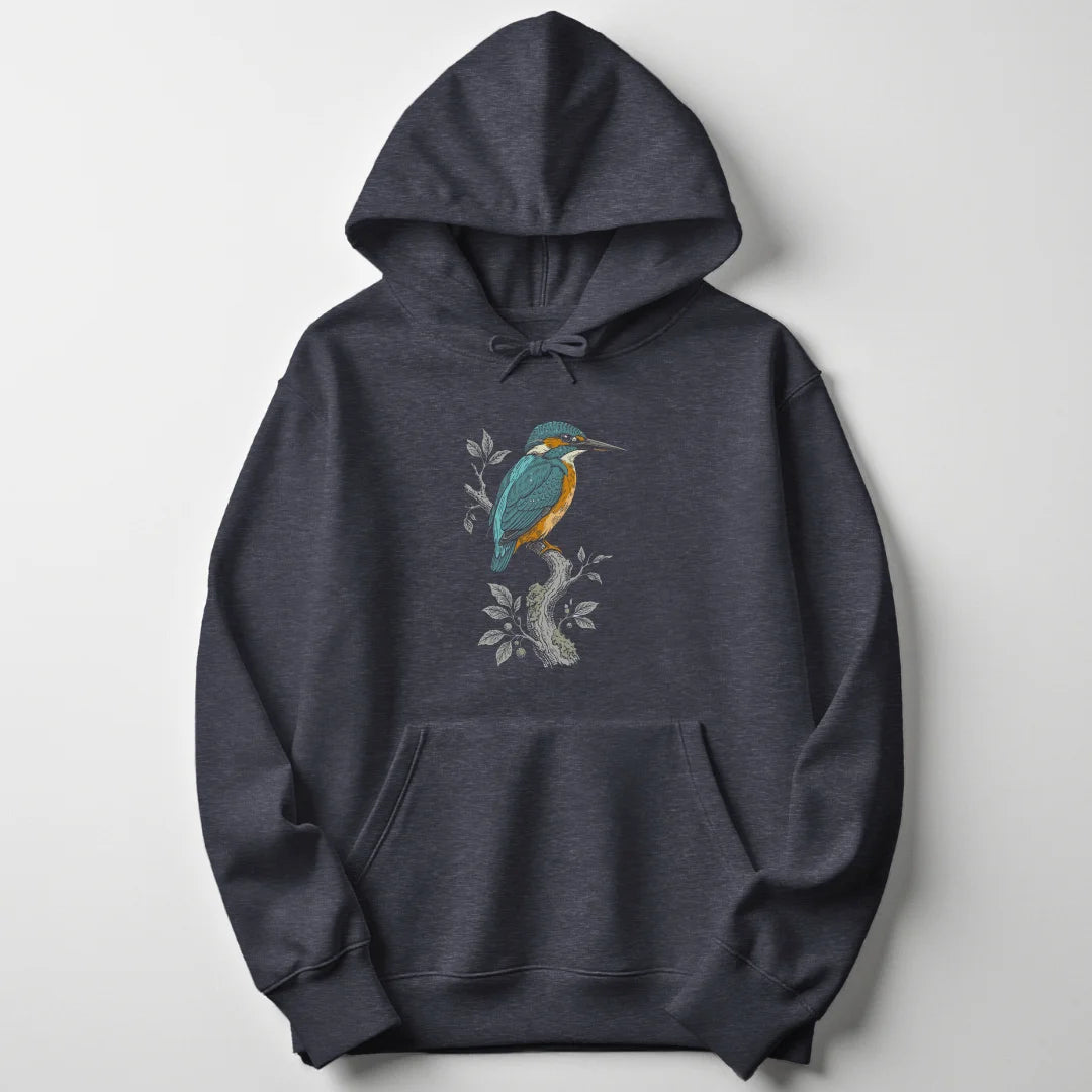 Kingfisher Branch - Dark Heather