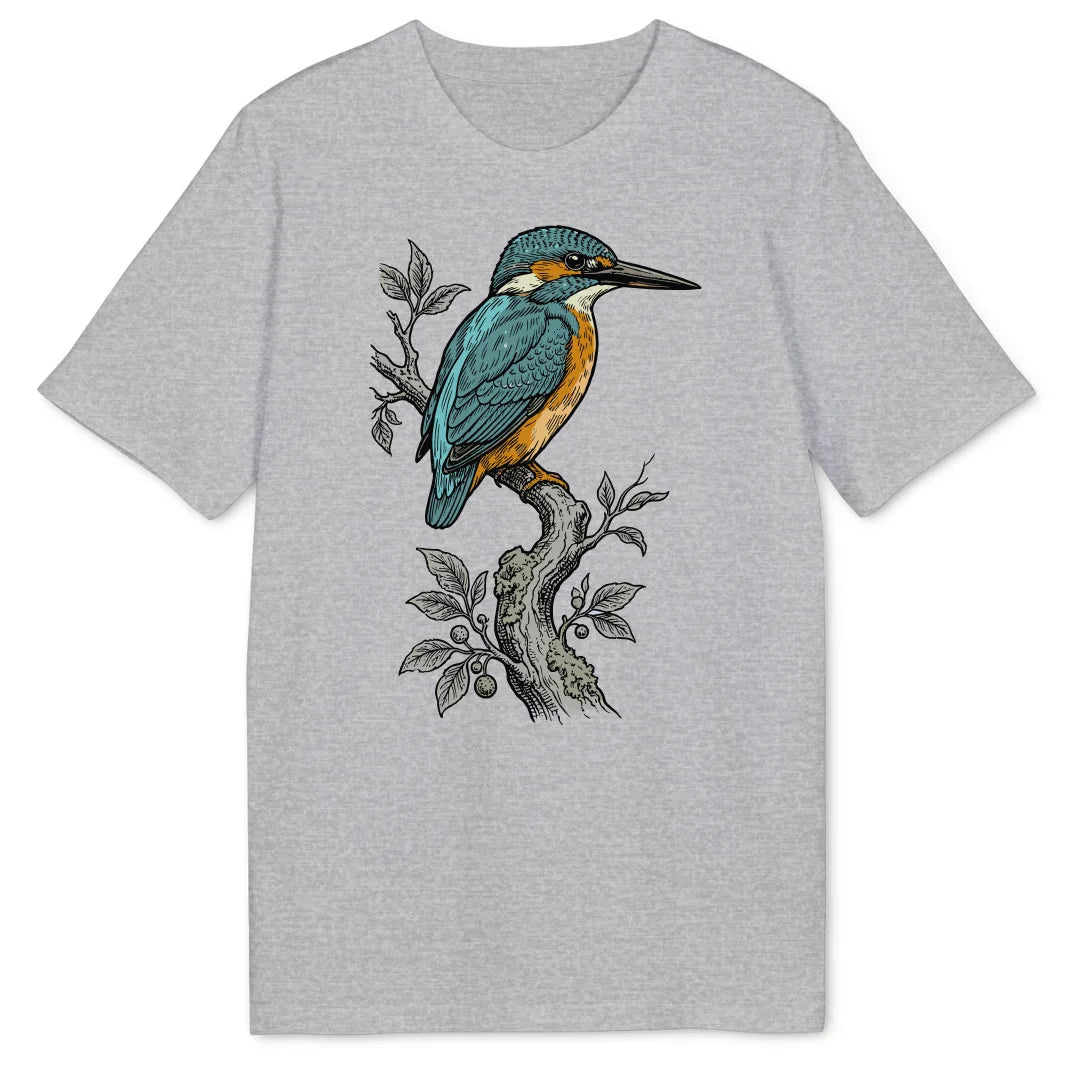 Kingfisher Branch - Heather Grey