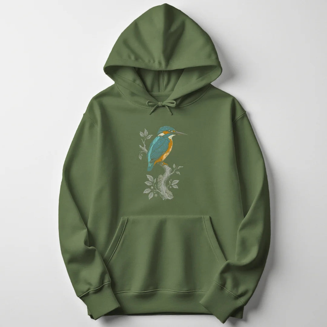 Kingfisher Branch - Military Green