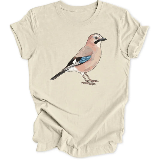 Watercolor Jay - Natural