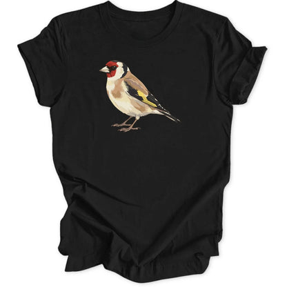 Watercolor Goldfinch - Black