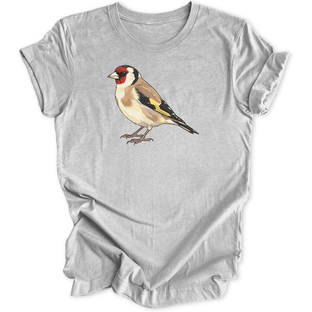 Watercolor Goldfinch - Sport Grey