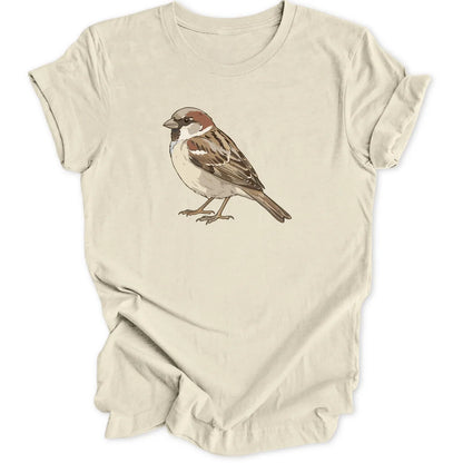 Watercolor Sparrow - Natural