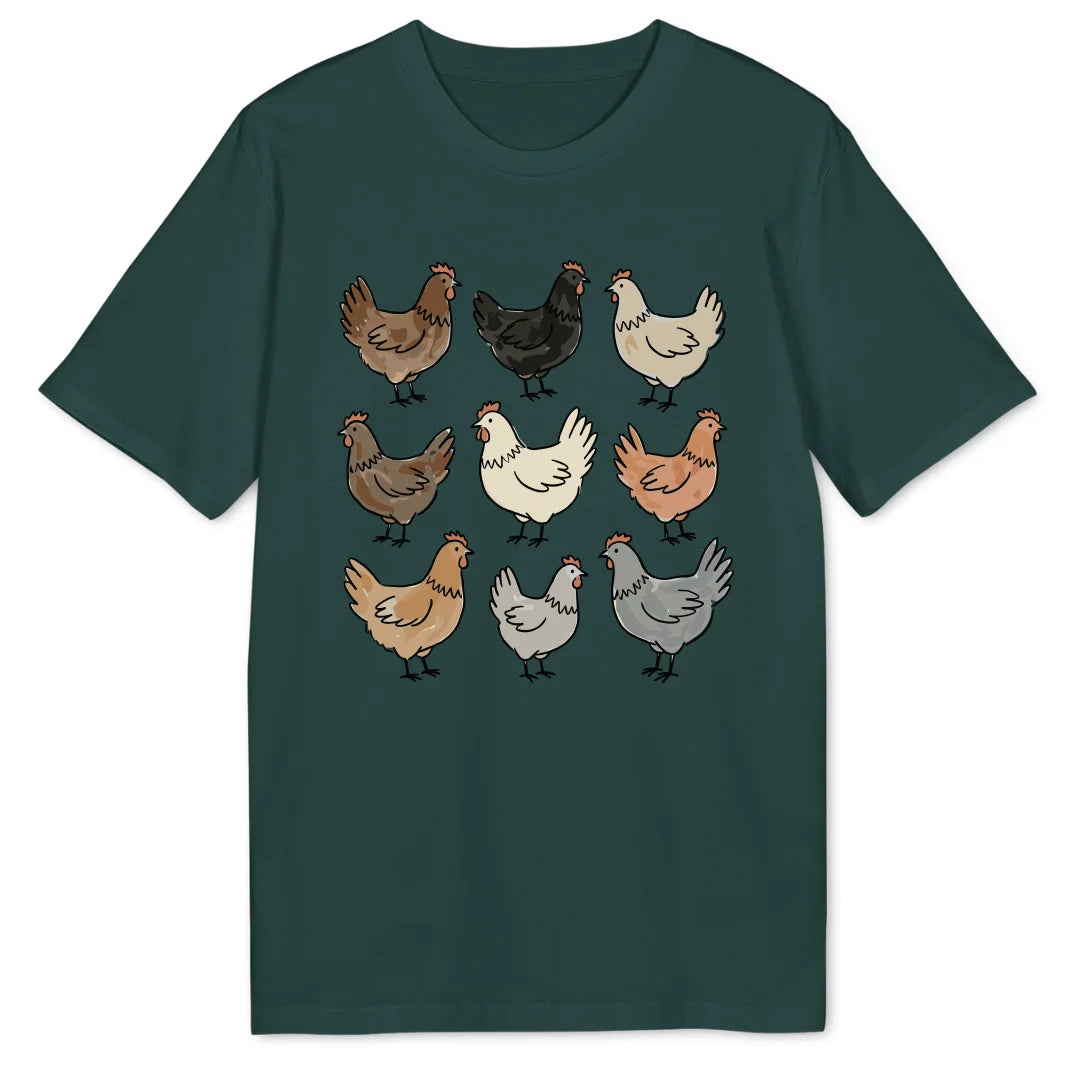 Chicken Collection - Glazed Green
