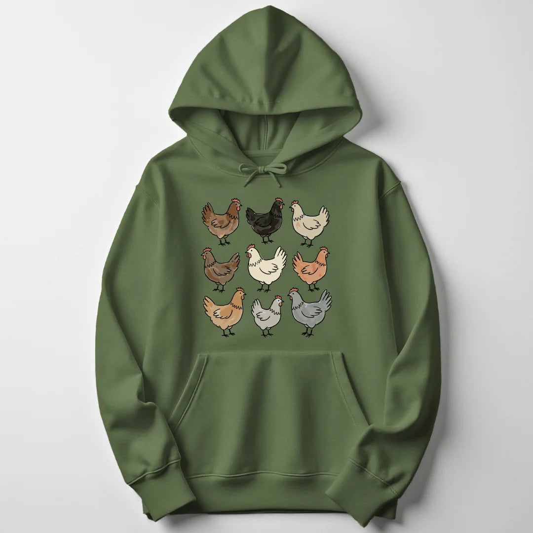 Chicken Collection - Military Green