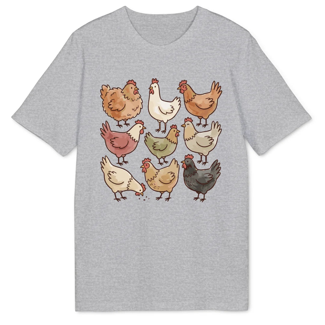 Chicken Varieté - Heather Grey