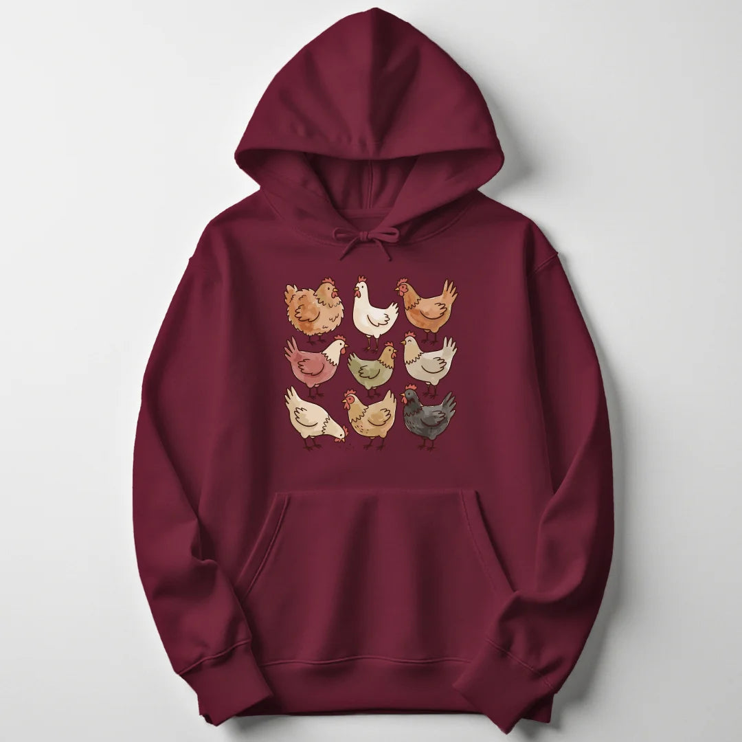 Chicken Varieté - Maroon
