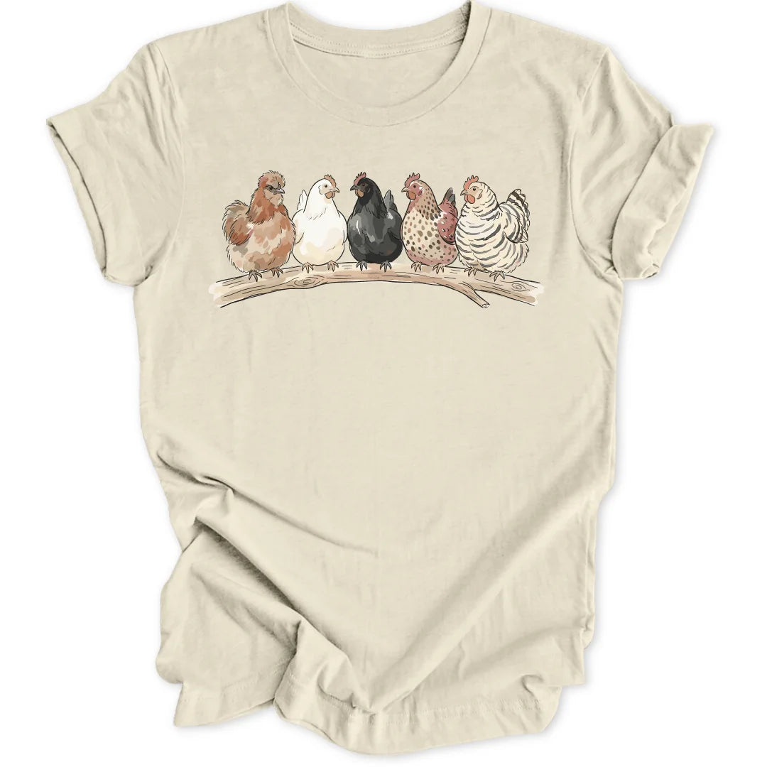 Chicken on a Branch - Natural