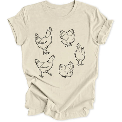Chicken Sketch - Natural