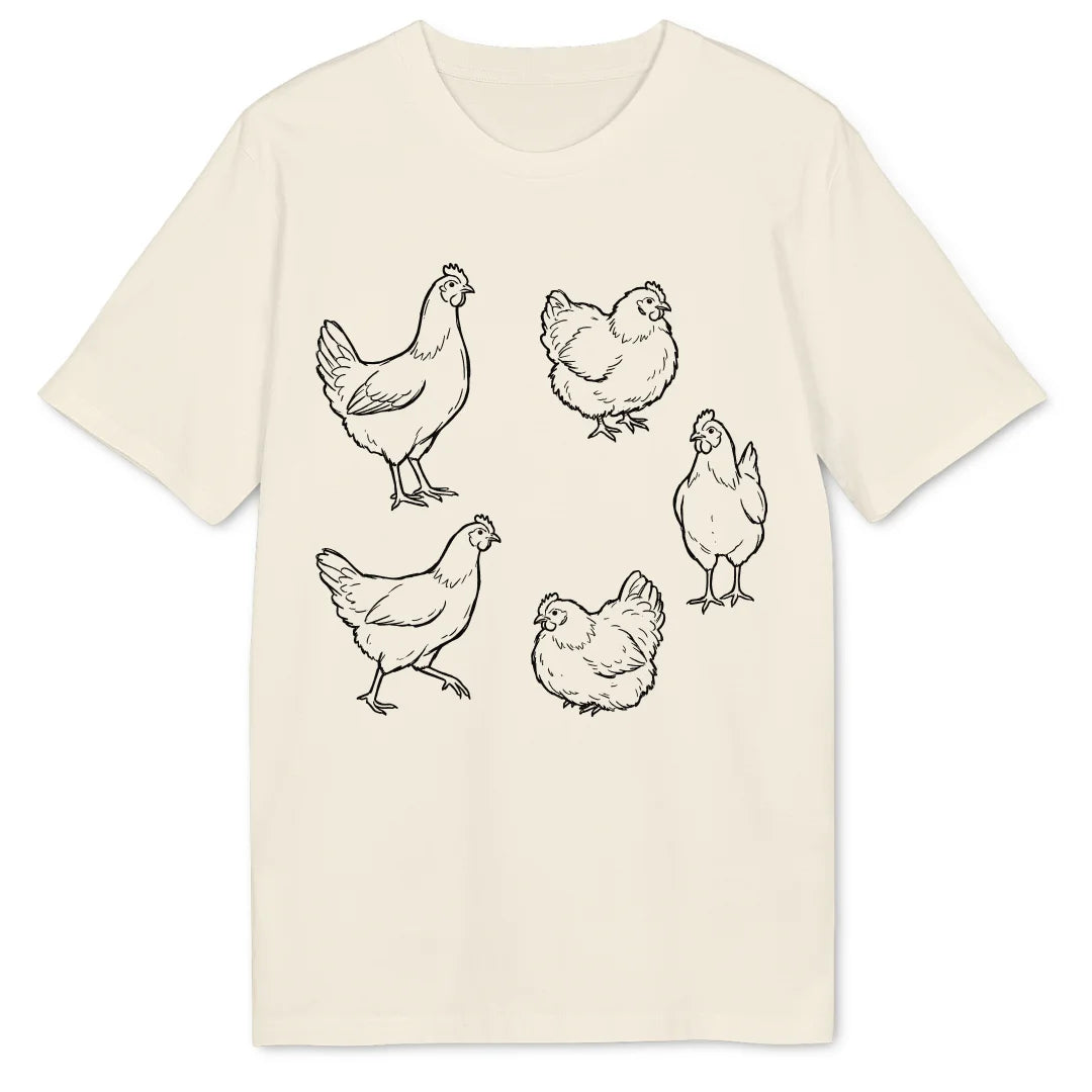 Chicken Sketch - Natural Raw