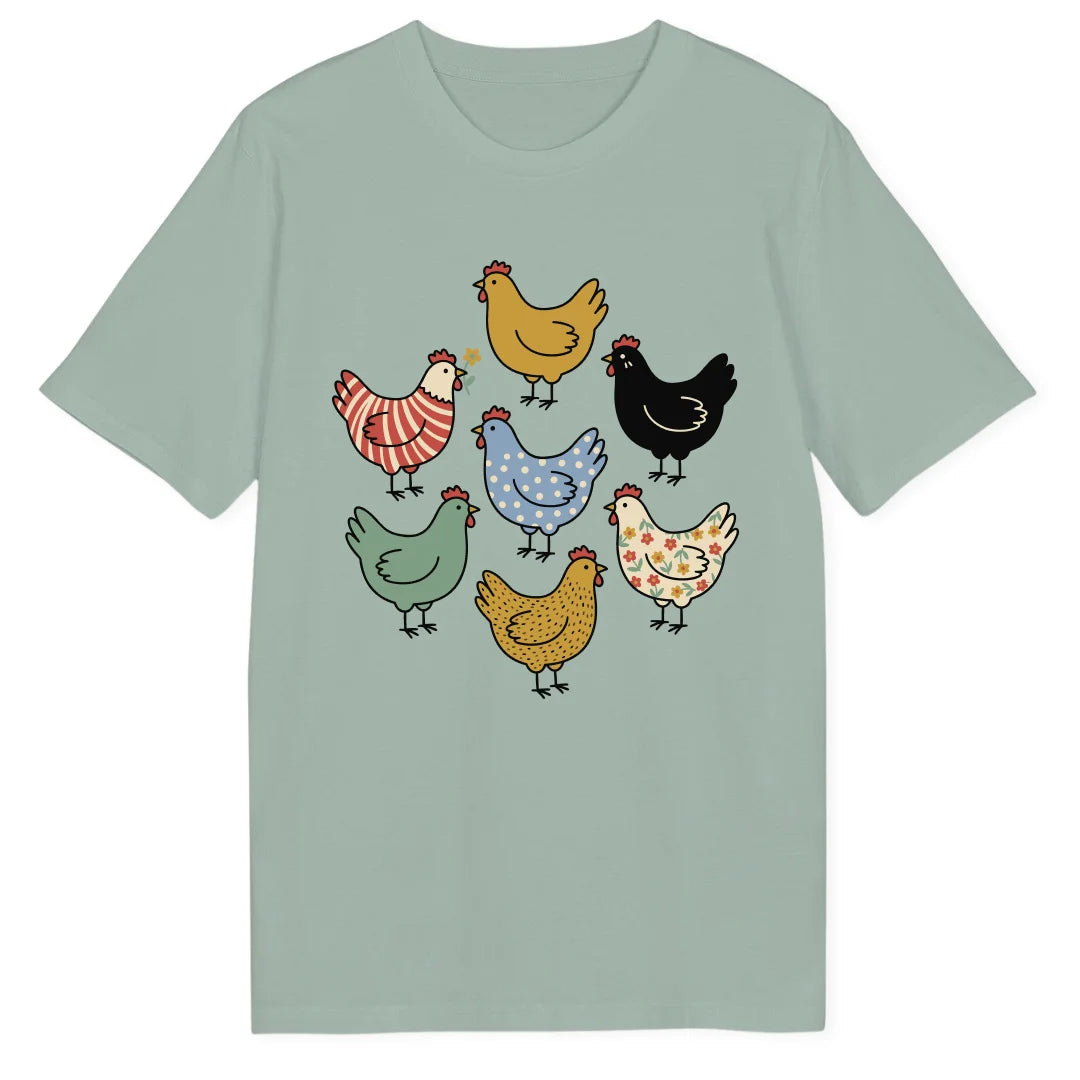Chicken Pattern - Aloe