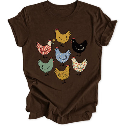 Chicken Pattern - Dark Chocolate