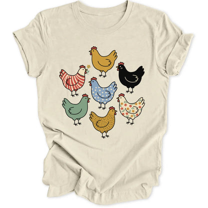 Chicken Pattern - Natural