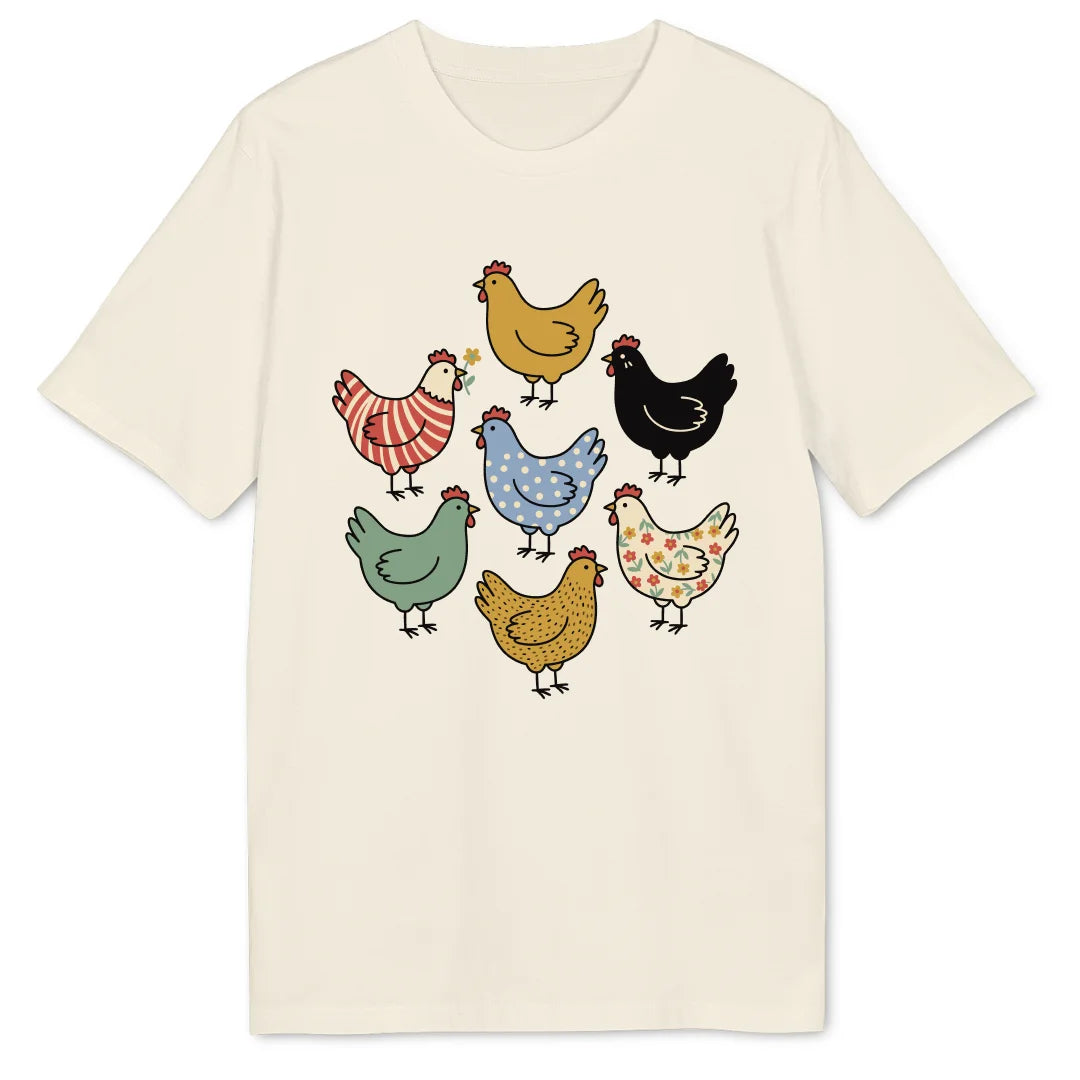 Chicken Pattern - Natural Raw