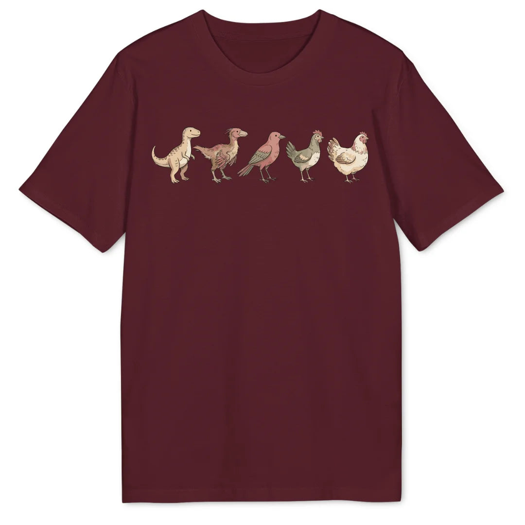Chicken Evolution - Burgundy