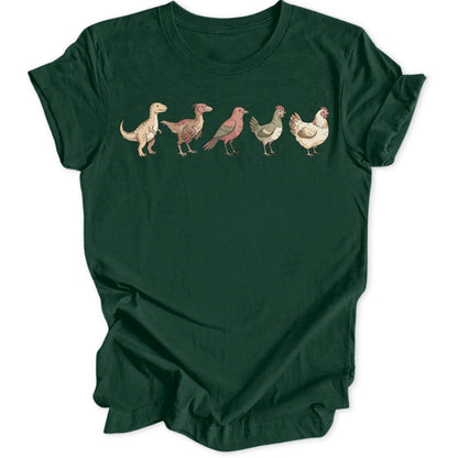 Chicken Evolution - Forest Green