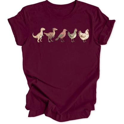 Chicken Evolution - Maroon