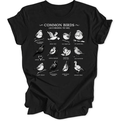 Common Birds - Black
