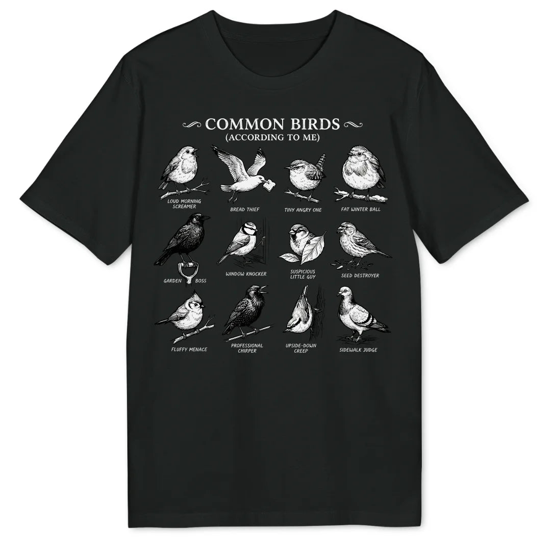 Common Birds - Black