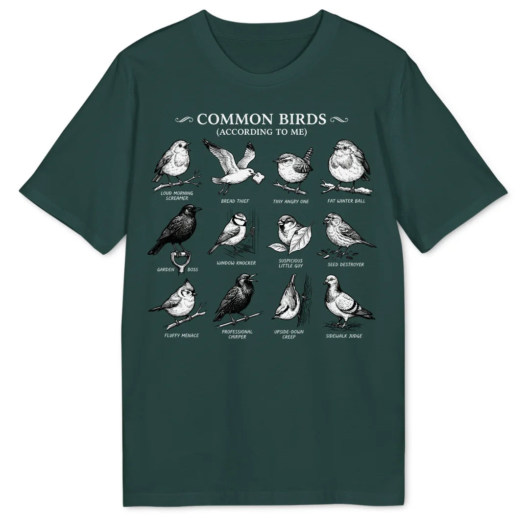 Common Birds - Glazed Green