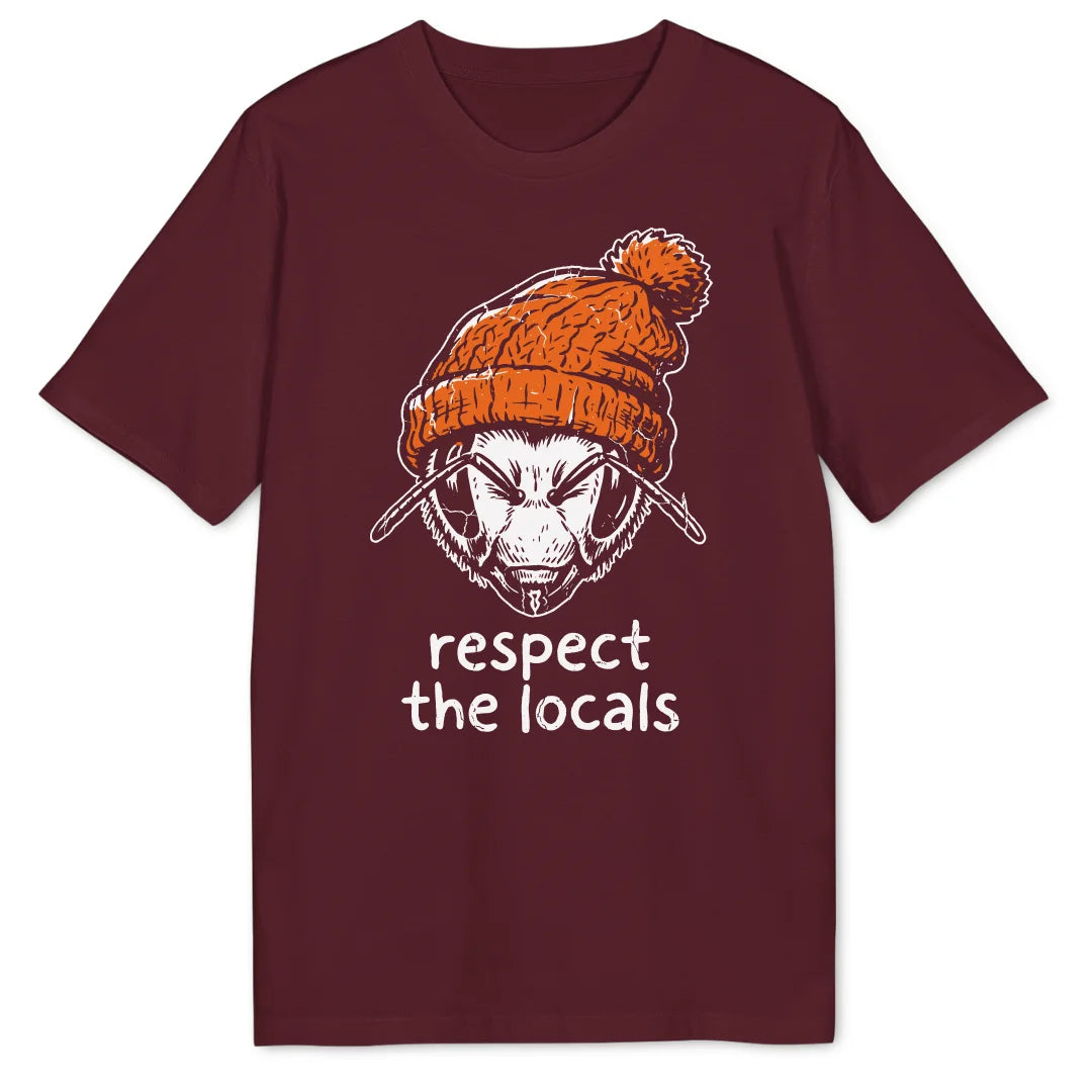 Respect Bees - Burgundy