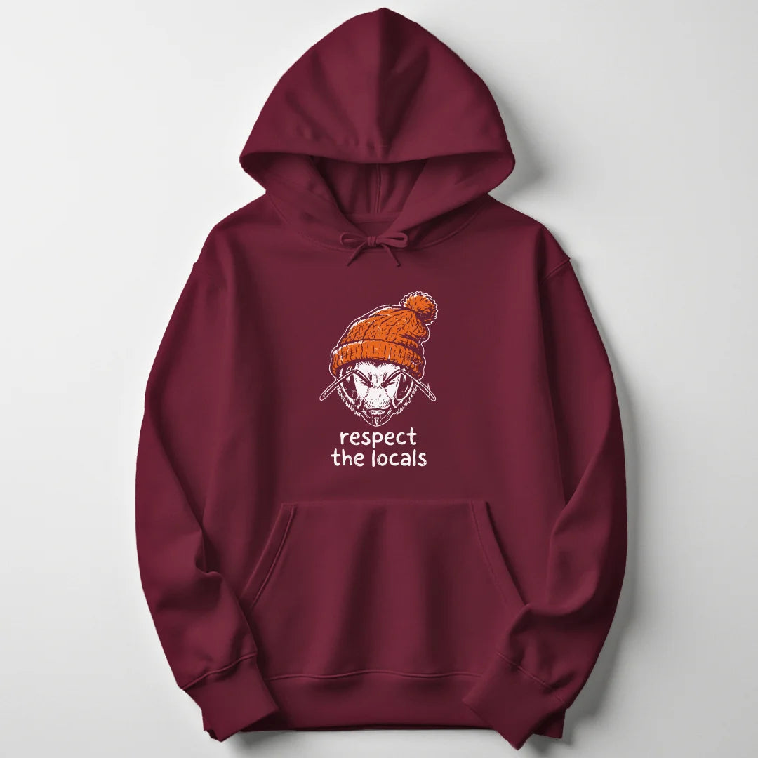 Respect Bees - Maroon