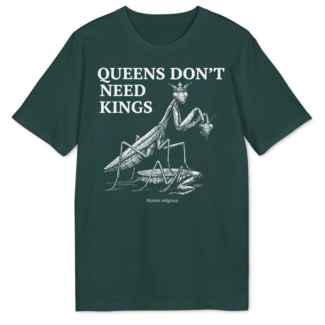 Mantis Queen - Glazed Green