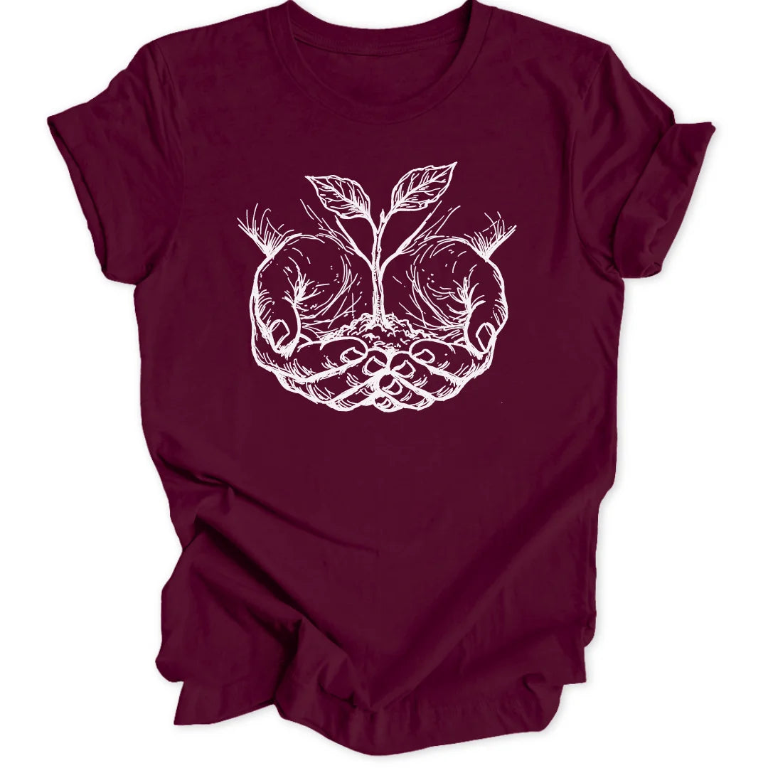 Plant Hope - Maroon