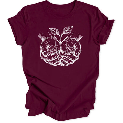 Plant Hope - Maroon