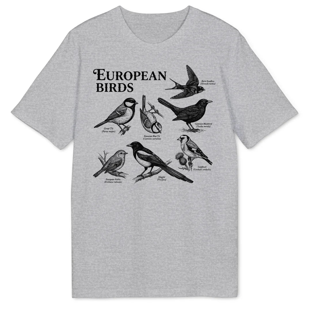 European Birds - Heather Grey