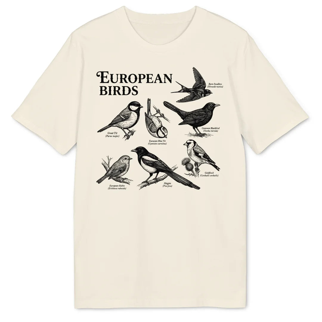 European Birds - Natural Raw