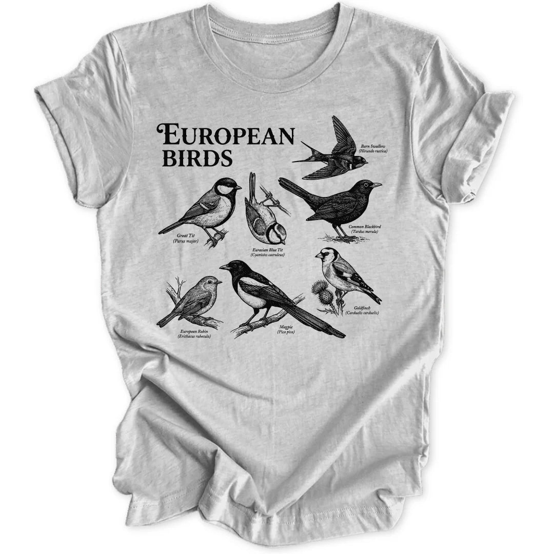 European Birds - Sport Grey