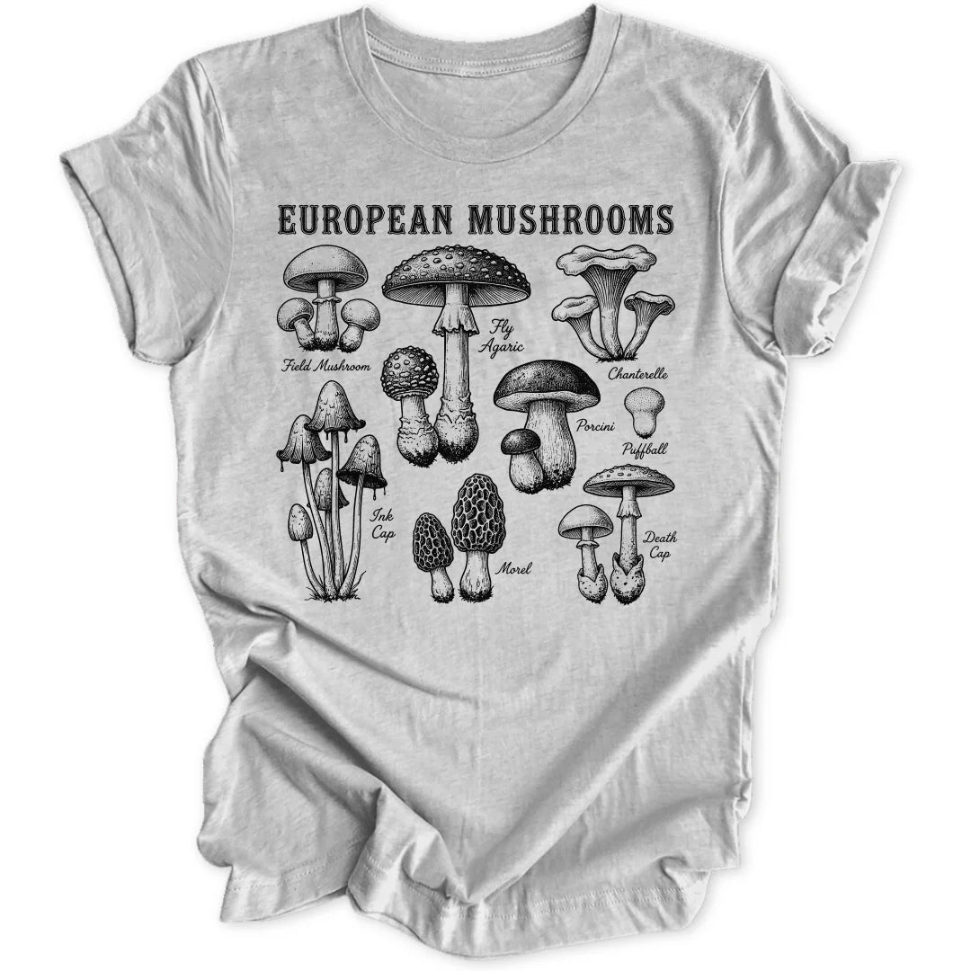 European Mushrooms - Sport Grey