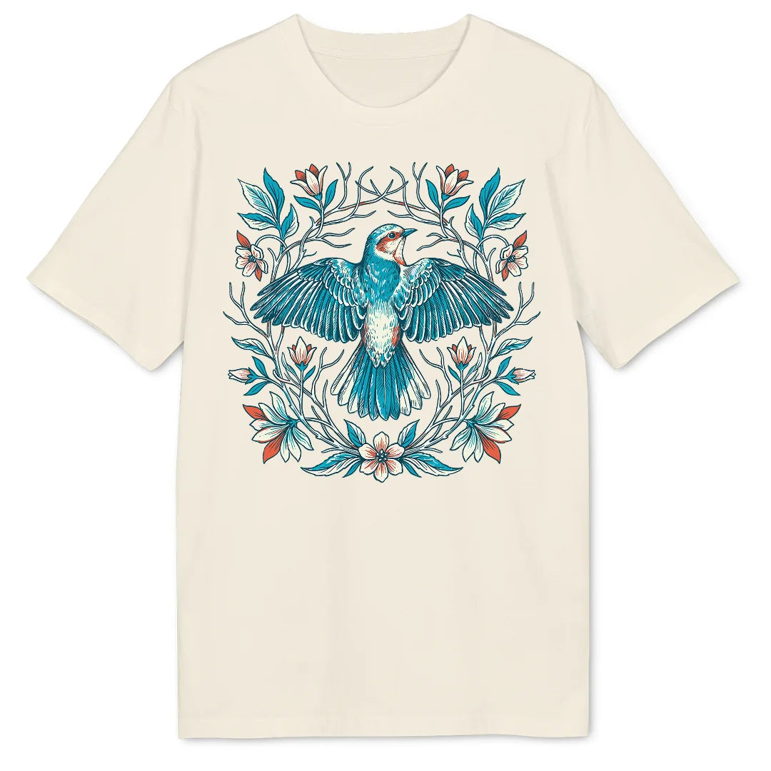 Floral Wings - Natural Raw