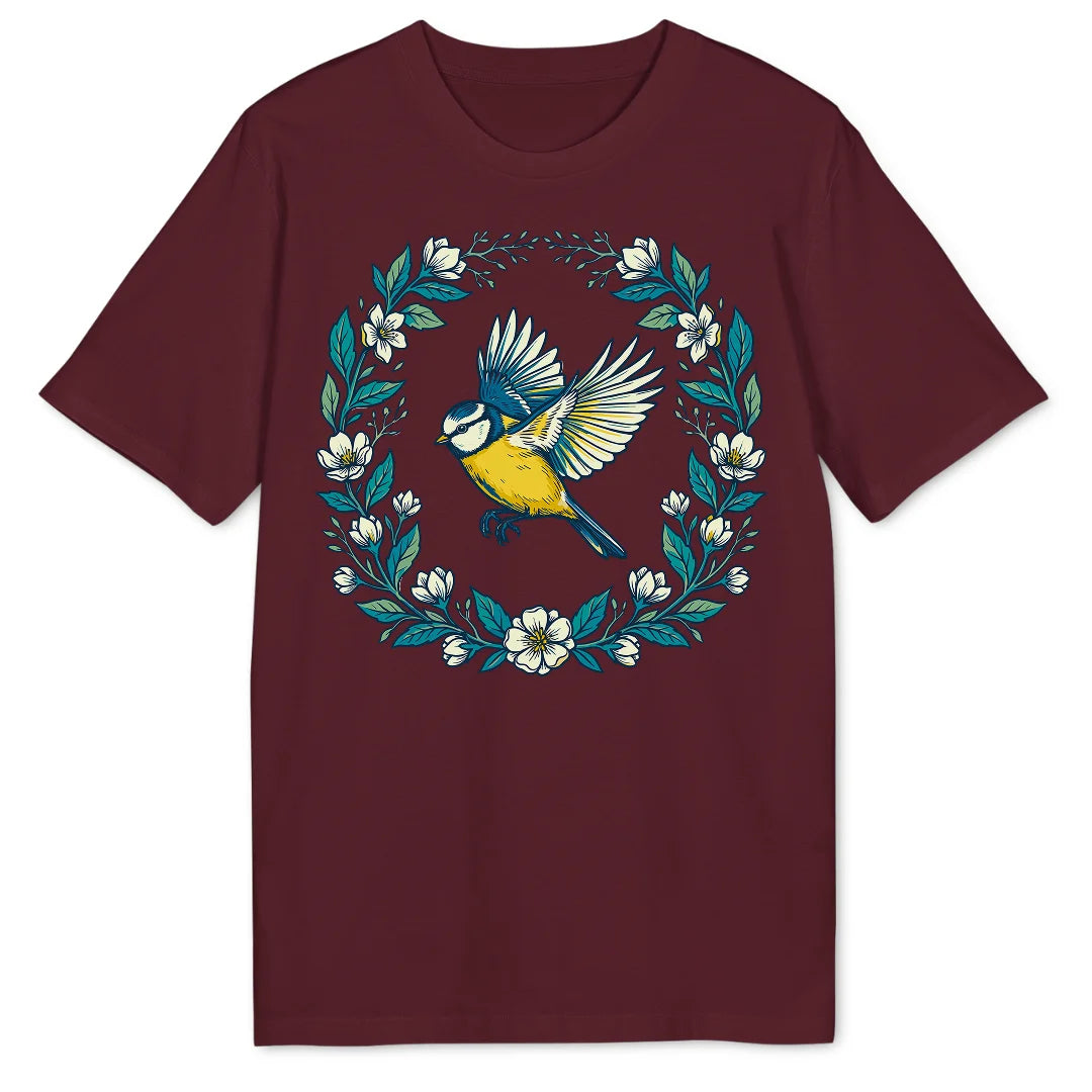 Blaumeisen Kranz - Burgundy