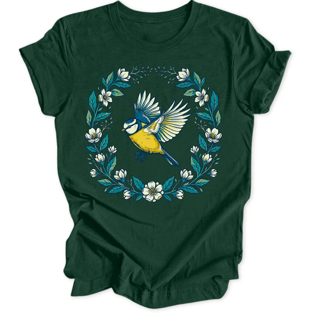 Blaumeisen Kranz - Forest Green