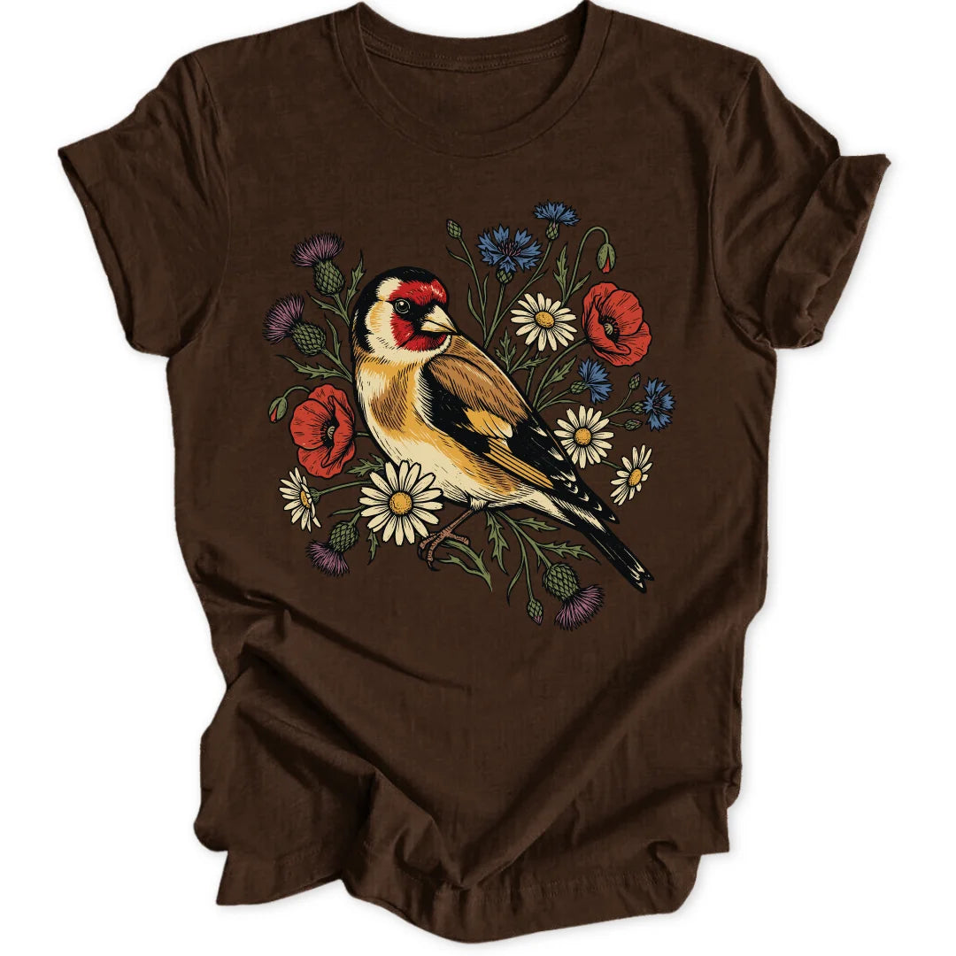 Floral Goldfinch - Dark Chocolate