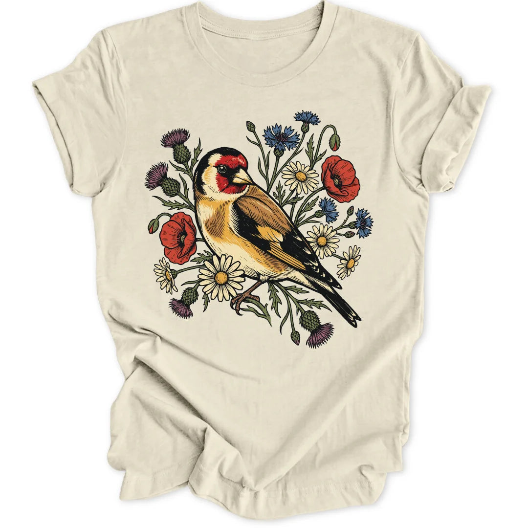 Floral Goldfinch - Natural