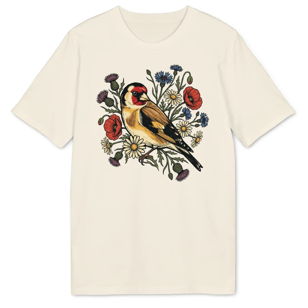 Floral Goldfinch - Natural Raw