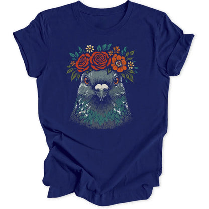 Floral Pigeon - Navy