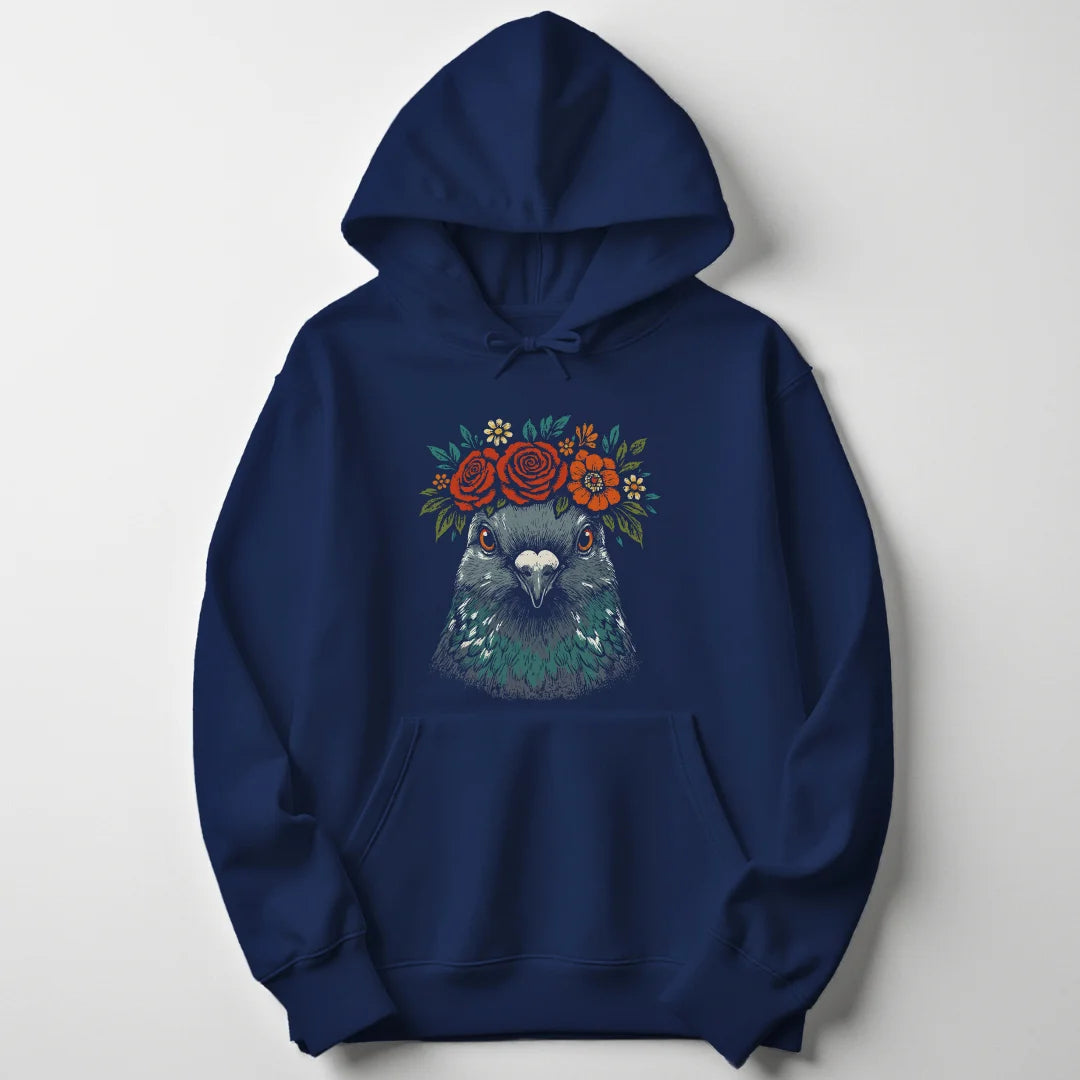 Floral Pigeon - Navy