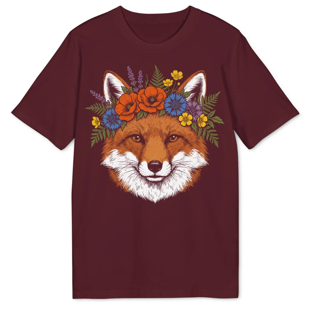 Kahlo Fox - Burgundy