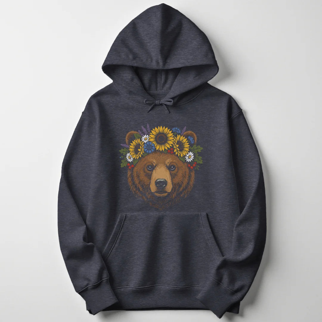 Kahlo Bear - Dark Heather