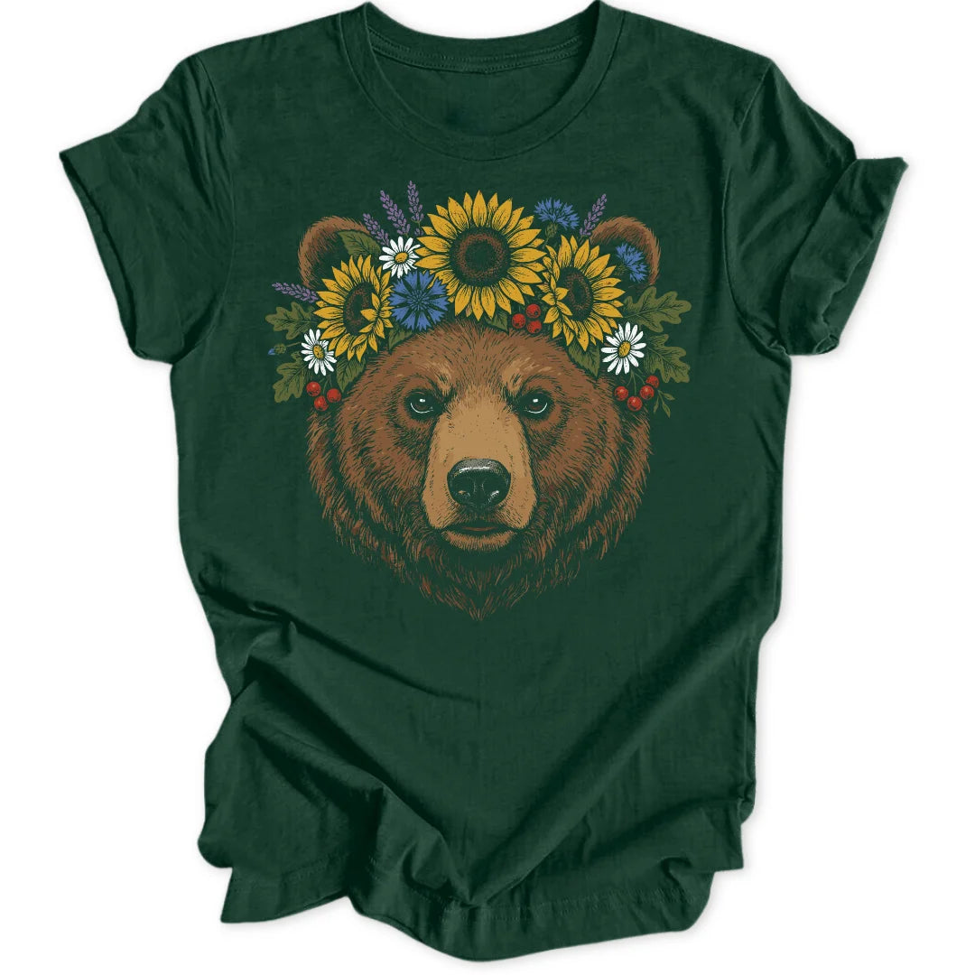Kahlo Bear - Forest Green