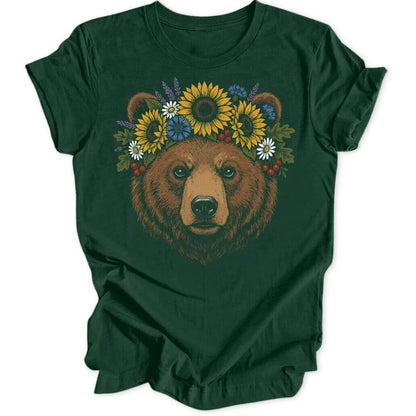 Kahlo Bear - Forest Green