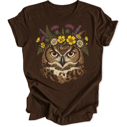 Floral Owl - Dark Chocolate