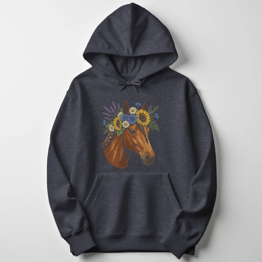 Kahlo Horse - Dark Heather